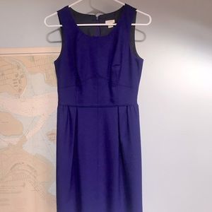 JCrew Electric Blue Wool Dress - XS